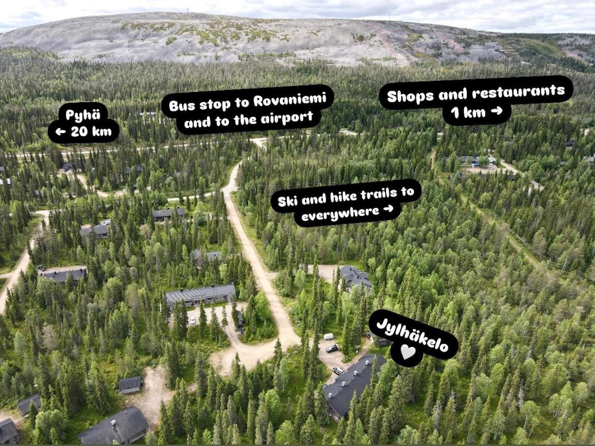 Jylhaekelo - A Cozy Loghouse In The Heart Of Lapland Luosto